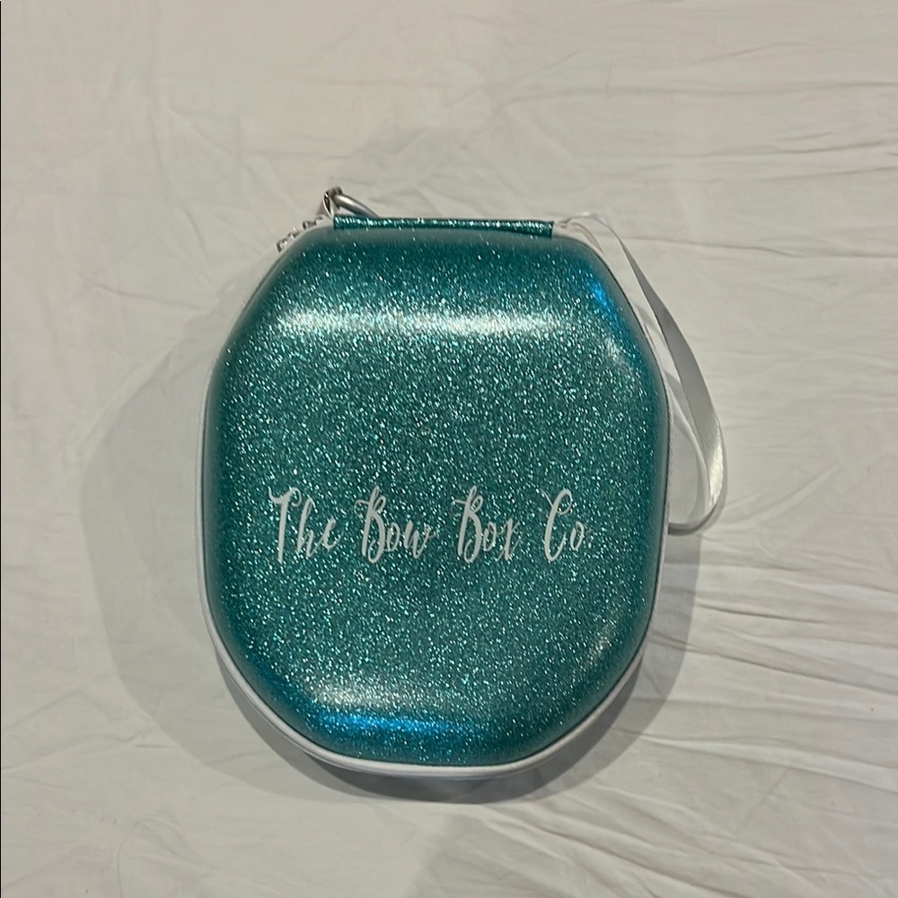 Teal bow box